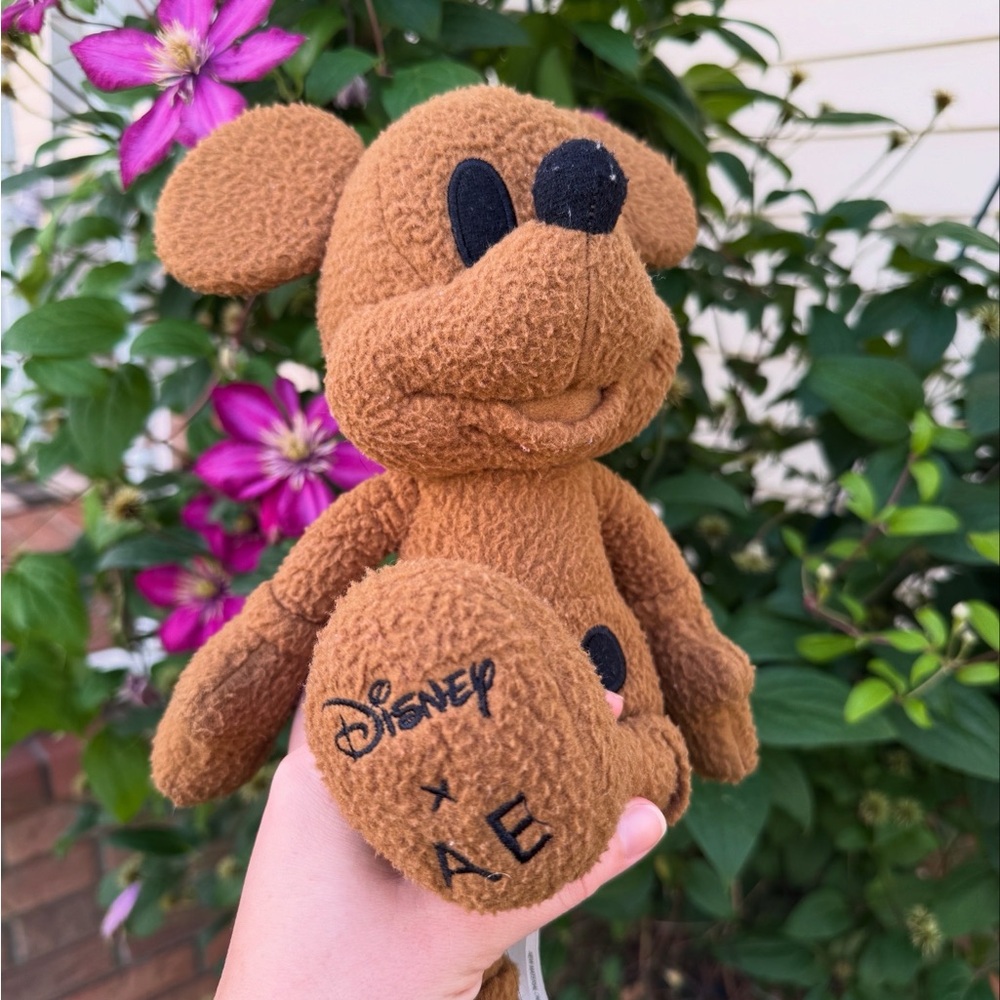 Disney x AE Brown Plush Mickey Mouse